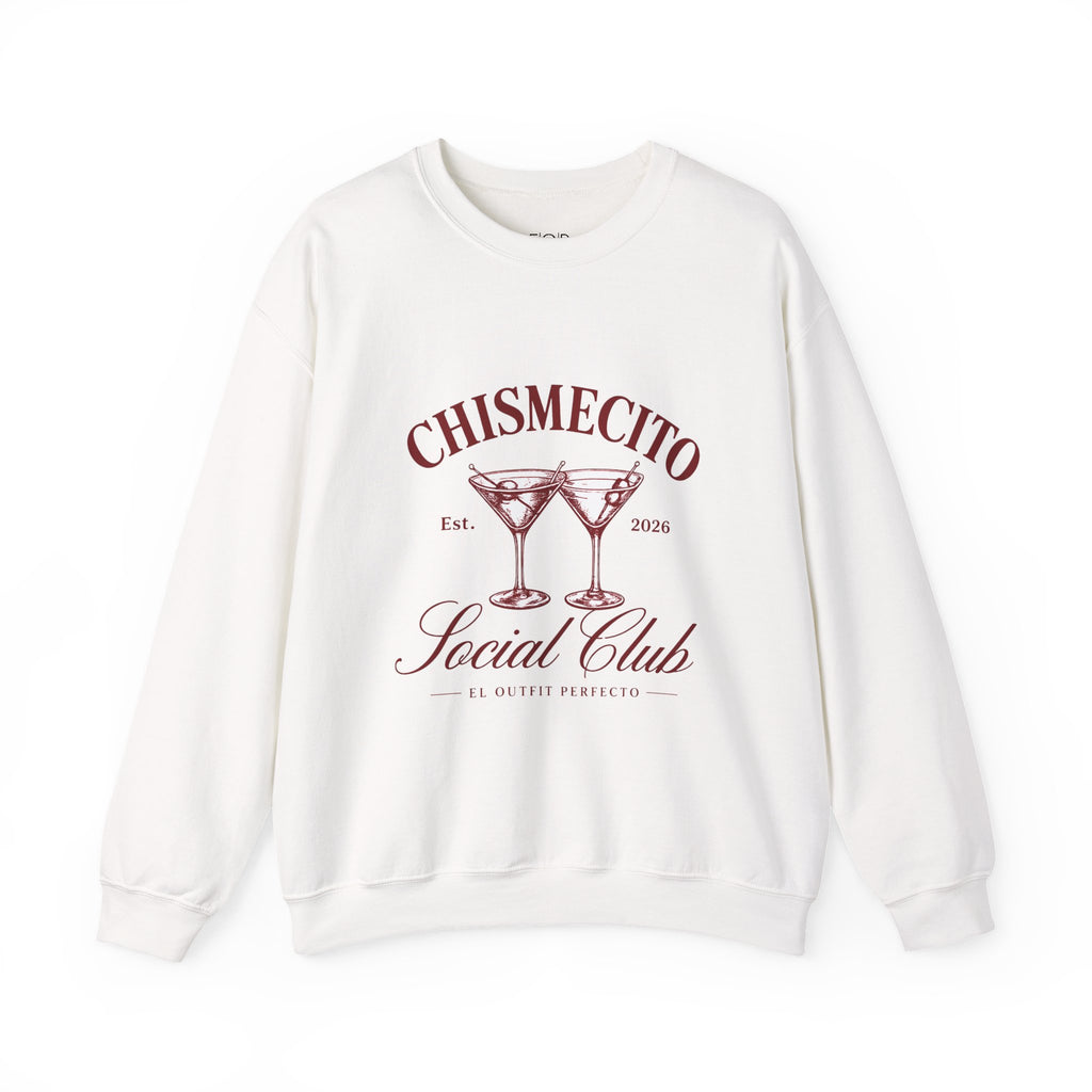 ° Chismecito Social Club sweatshirt | Martini Glasses, Retro Script Design