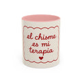 Accent Coffee Mug  11oz— "El Chisme Es Mi Terapia" Spanish Gossip Mug