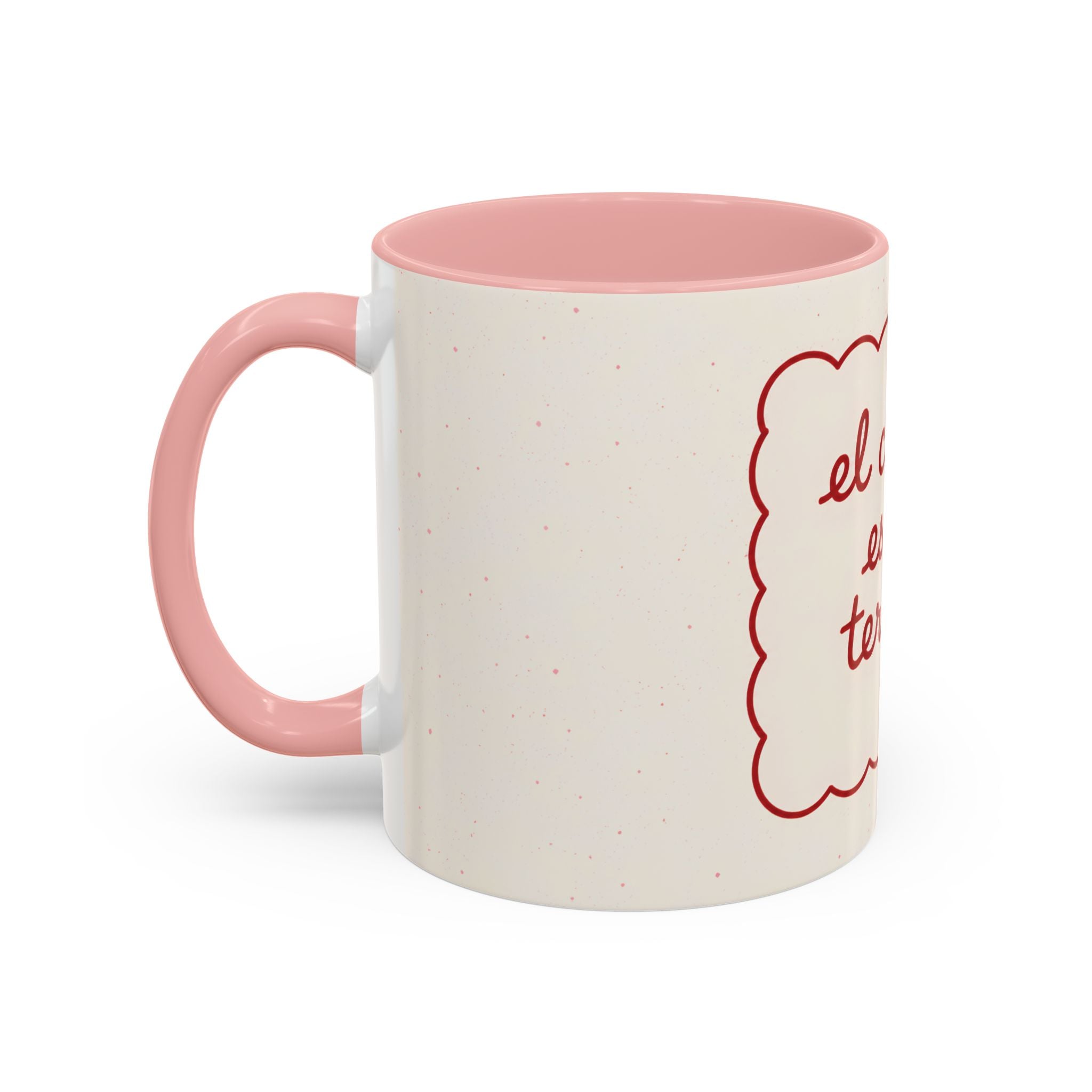 Accent Coffee Mug  11oz— "El Chisme Es Mi Terapia" Spanish Gossip Mug