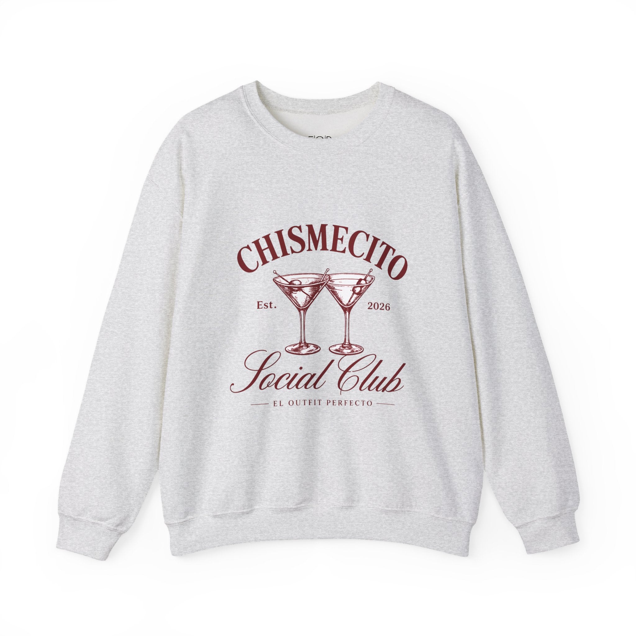 ° Chismecito Social Club sweatshirt | Martini Glasses, Retro Script Design